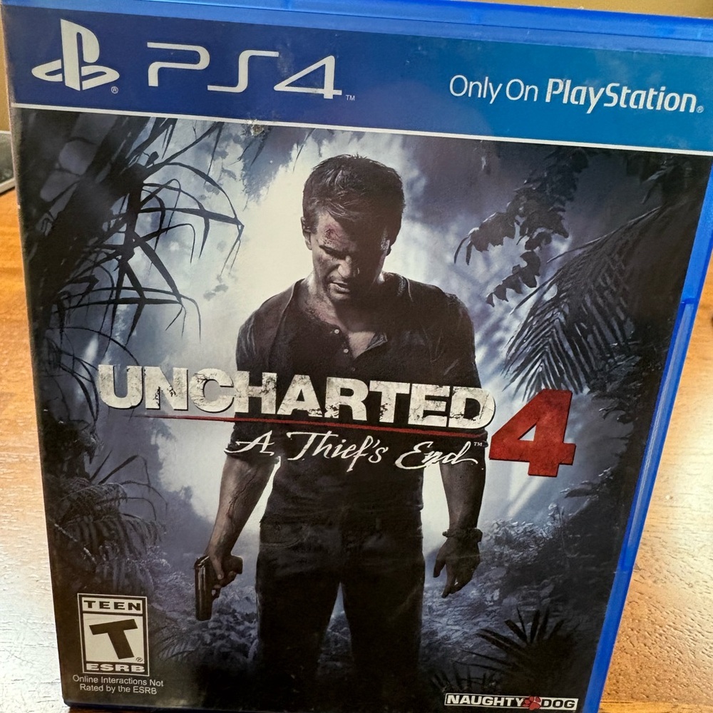 Uncharted 4: A Thief's End - Sony Playstation 4 PS4